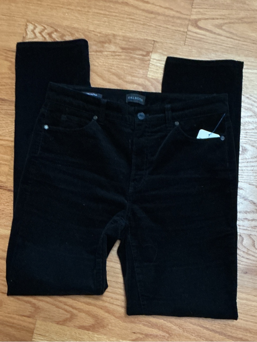 Talbots Women’s Black Corduroy Jeans